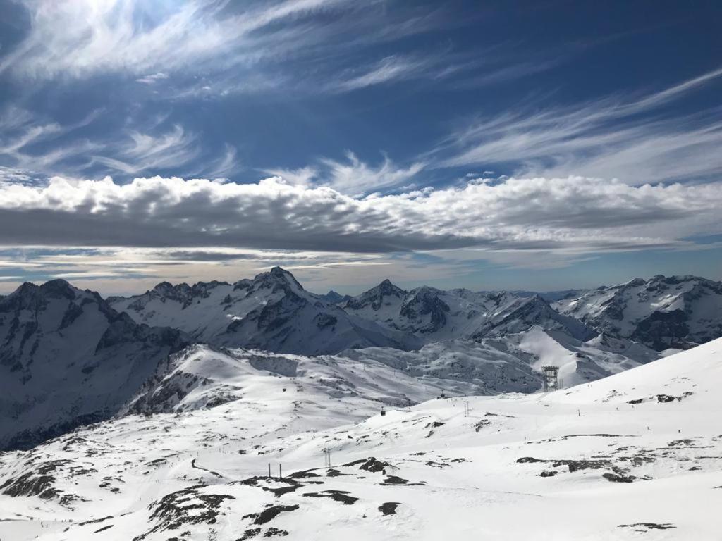 Appartement vue imprenable avec emplacement idéal Les Deux Alpes Esterno foto