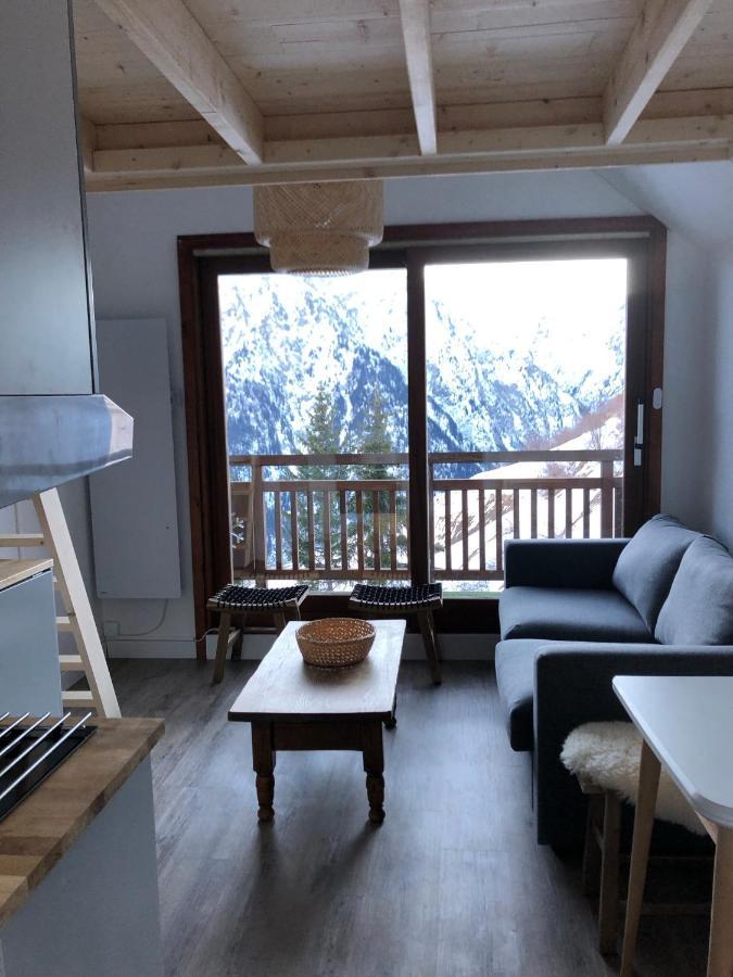 Appartement vue imprenable avec emplacement idéal Les Deux Alpes Esterno foto